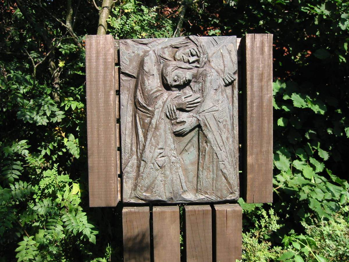 Außenkreuzweg der Pfarrgemeinde Liebfrauen in Stenern - Station 8