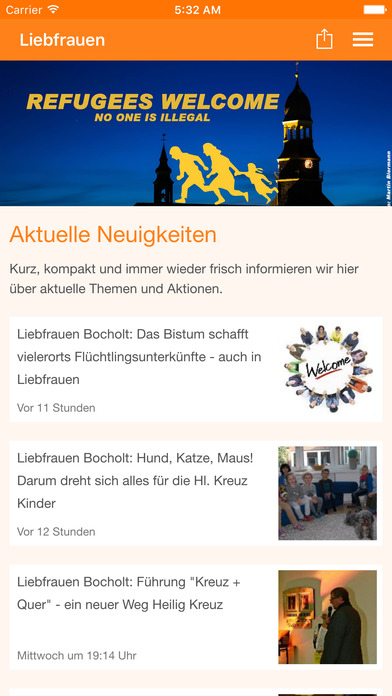 Liebfrauen Bocholt Smartphone App