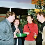 Mit Gutschein in den Ruhestand - Neujahrsempfang 2004