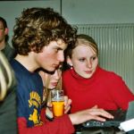 Mit Gutschein in den Ruhestand - Neujahrsempfang 2004