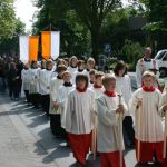 Fronleichnamsprozession der neuen Pfarrei Liebfrauen