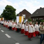 Fronleichnamsprozession der neuen Pfarrei Liebfrauen