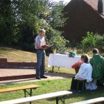 Messfeier am Hemdener Kreuz