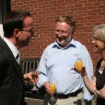 Empfang für Wolfgang Stübbe