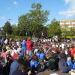 Petrus war wohl auch Messdiener-  1. Nordwestdeutsche Messdienerwallfahrt in Kevelaer bei sonnigem Wetter