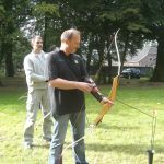 Meditatives Bogenschiessen - Männerexerzitien 2009
