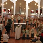 Pfadfindermesse in Herz-Jesu