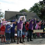 Ökumenischer Erntedankgottesdienst bei bestem Wetter