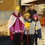 Sternsinger in Stenern unterwegs