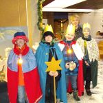 Sternsinger in Stenern unterwegs