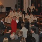 Feier der Firmung in der Herz Jesu Kirche