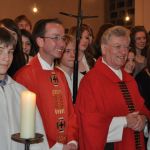 Feier der Firmung in der Herz Jesu Kirche