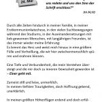 Hoffnungsworte der Osterzeit Kalenderwoche 5