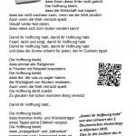 Hoffnungsworte der Osterzeit Kalenderwoche 5