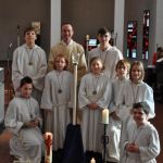 Messdieneraufnahme in der Herz-Jesu-Kirche