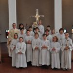 Messdieneraufnahme in der Herz-Jesu-Kirche