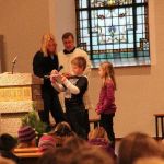 Schüler machen den Weg frei!....beim Gottesdienst in Barlo