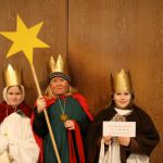Sternsinger in Barlo unterwegs
