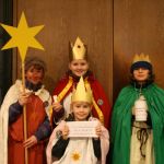 Sternsinger in Barlo unterwegs