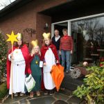 Sternsinger in Barlo unterwegs