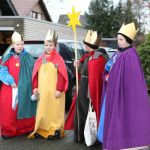 Sternsinger in Barlo unterwegs