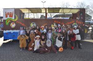 Karneval der MessdienerInnen: Fortsetzung und Höhepunkt - Der Rosenmontagszug