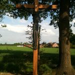 Segnung des Wegekreuzes am Barloer Weg 