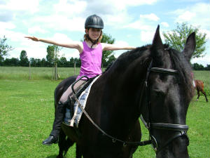 Ferienstart auf dem Ponyhof Böcker, Suderwick