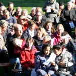 Ökumenischer Erntedankgottesdienst bei strahlendem Sonnenschein