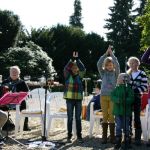 Ökumenischer Erntedankgottesdienst bei strahlendem Sonnenschein