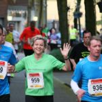 Spontane Läufer und super Stimmung
