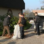 Aufräumaktion auf dem Spielplatz in Barlo