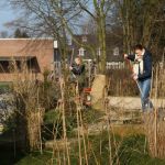 Aufräumaktion auf dem Spielplatz in Barlo