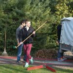 Aufräumaktion auf dem Spielplatz in Barlo