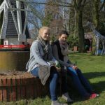 Aufräumaktion auf dem Spielplatz in Barlo