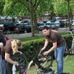 Die Fahrradputzaktion erfolgreicher als im vergangenen Jahr