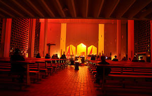 Taizé-Gottesdienst der Messdiener in der Herz-Jesu-Kirche