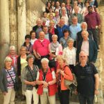 Die Israel-Pilger auf der Via Dolorosa
