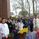 Palmsonntaggottesdienst in der Hl. Kreuz Kirche