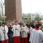 Palmsonntaggottesdienst in der Hl. Kreuz Kirche