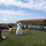 Ameland-Lager auch bei strahlendem Sonnenschein ...