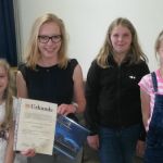 Verabschiedung der Messdienergruppenleiterinnen Jenny Langert und Victoria Kersten