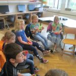 Schulbesuch der Vorschulkinder aus der Kita St. Helena in der Barloer Grundschule