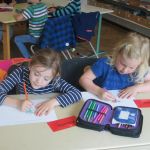 Schulbesuch der Vorschulkinder aus der Kita St. Helena in der Barloer Grundschule