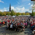 KFD St. Paul - Delegation auf dem KFD-Jubiläumstag in Münster