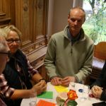 Lucie und Horst erklären das Zukunftsbild - Pfarrkonvent in Liebfrauen