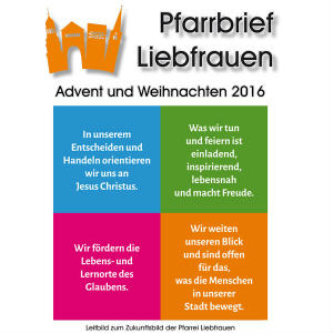 Advents- und Weihnachtspfarrbrief 2016