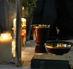 Kirche mal anders - Gang zum Stall