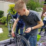Fahrradputzaktion 2017 - Die Fahrradtour kann starten!