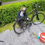 Fahrradputzaktion 2017 - Die Fahrradtour kann starten!